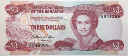 Bahamas - 3 Dollars - 1984 - PICK 44a - NEUF - Bahama's