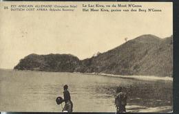 Carte Illustrée  N° 18. Vue: 25  Le Lac Kivu, Vu Du Mont N'Goma(obl. ???) - Entiers Postaux