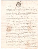 Papier Timbré De Dimension Tarif Du 11 Février 1791 - Steuermarken