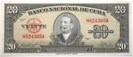 Cuba - 20 Pesos - 1958 - PICK 80b - SPL - Cuba