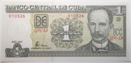 Cuba - 1 Peso - 2007 - PICK 128b - NEUF - Kuba