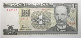 Cuba - 1 Peso - 2008 - PICK 128c - NEUF - Kuba