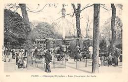 Thème: Manège - Fête Foraine :   Les Chevaux De Bois  Paris 75             (Voir Scan) - Altri & Non Classificati