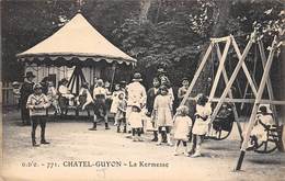 Thème: Manège - Fête Foraine :     Kermesse A Châtel-Guyon   63            (Voir Scan) - Otros & Sin Clasificación