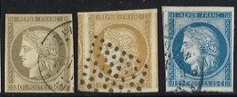 Colonies Générales Yvert 20, 22/23 Oblit. Cote EUR 55+ (KC76) - Cérès