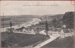 Creil (Oise) - Le Hameau De Vaux Et La Vallée De L'Oise Binnenschip Peniche Barge - Creil