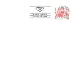 HELVETIA COVER CENTRE TERMAL YVERDON LES BAINS 1977       (MAGG200442) - Bäderwesen