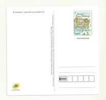 PAP LA POSTE CAPITALES EUROPEENNES BUDAPEST. - Official Stationery