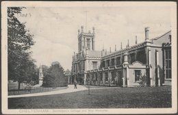 Gentleman's College And War Memorial, Cheltenham, 1910 - Peacock Postcard - Cheltenham