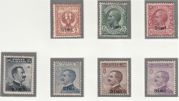 ITALIA 1912  COLONIE E POSSEDIMENTI EGEO SIMI 1912 SASSONE S.79  MNH  CV € 550+ - Ägäis (Simi)