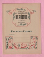 RARISSIME : PROTEGE CAHIER GRANDS MAGASINS REAUMUR - PARIS - TECHNICIENS DU VETEMENT - - Textile & Vestimentaire