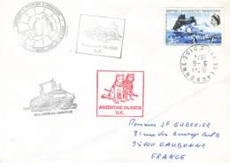 Let 138 - BAT - Argentine Islands U.K. - 1974 - Storia Postale