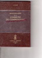 87- COMPREIGNAC- RARE MONOGRAPHIE DE LA COMMUNE- A. LECLER- LAFFITTE REPRINTS MARSEILLE 1978-TIRAGE SEULEMENT 300 EX. - Limousin