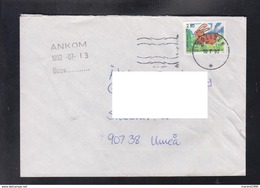 SWEDEN, COVER PRIVAT POST FAUNA RABBIT ** - Lettres & Documents