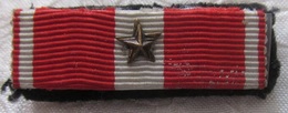 Barrette Militaire De Médaille - Andere & Zonder Classificatie