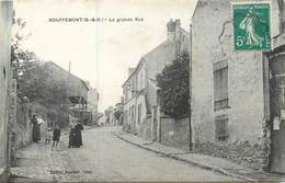 CPA 95 Val D'Oise Bouffémont La Grande Rue - Bouffémont