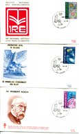 14182002 BE 19820227 Verviers; Sciences, Cyclotron, Observatoire, Koch; FDC Cob2036-38 - 1981-1990