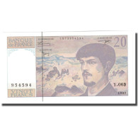 France, 20 Francs, Debussy, 1997, NEUF, Fayette:66ter.02.63, KM:151i - 20 F 1980-1997 ''Debussy''