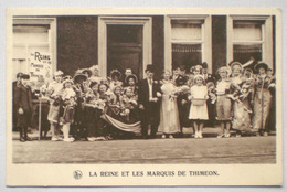2 X THIMEON REINE Et MARQUIS Groupe Folklorique + Ecole Photo De Classe Soeurs Mme Platiaux Institutrice / Pont à Celles - Pont-à-Celles