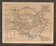 CARTE PLAN 1927 - NORMANDIE ILES ANGLO NORMANDES - GUERNESEY - Topographische Karten
