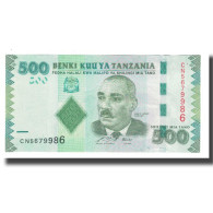 Billet, Tanzania, 500 Shilingi, KM:40, NEUF - Tansania