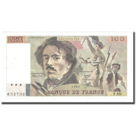 France, 100 Francs, Delacroix, 1984, SUP, Fayette:69.08b, KM:154b - 100 F 1978-1995 ''Delacroix''