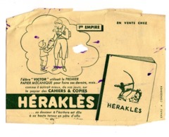 Buvard HErakles 1 Er Empire Victor Papier Mecanique Cahiers Copies - Papeterie