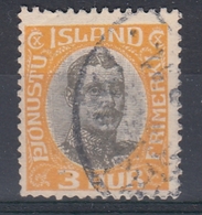 +Iceland 1920. Official Stamp. AFA/ Michel 33. Cancelled. - Dienstzegels