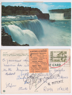 Niagara Falls - America Falls At Prospect Point, Anni 60-70 (rispedito Al Mittente), Cascadas, Cascades, Cascate - Cartoline Moderne