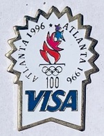 JEUX OLYMPIQUES - OLYMPIC GAMES - ATLANTA 1996 - SPONSOR VISA - 100ème -    (25) - Giochi Olimpici