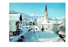 Cpm - Autriche - Kurort IGLS Tirol - Dorfplatz - Neige Voiture VW Coccinelle - Hotel - - Igls