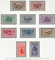 ITALIA 1932 COLONIE E POSSEDIMENTI EGEO 1932 LIPSO SERIE GARIBALDI  SASSONE S.62  MLH PERFETTI E SPLENDIDI - Aegean (Lipso)