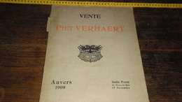 PIET VERHAERT _ ANNO 1908 _ BOX : N - Antwerpen