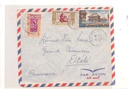 28-1-1962 ENVELOPPE DE OUIDAH ( DAHOMEY) POUR OTELE ( CAMEROUN) - Briefe U. Dokumente