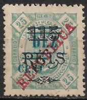 St. Thomas & Prince – 1923 King Carlos Surcharged Mint Stamp - St. Thomas & Prince