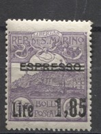 SAN MARINO 1926 1.85 SU 60 C. ** MNH CENTRATO - Unused Stamps