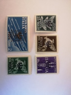 Lubiana 1944 Sass.26, 27 Et 29/31 . Neufs./MNH - Duitse Bez.: Ljubljana