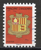 Andorre Français - Andorra 2007 Y&T N°638 - Michel N°659 (o) - (svi) Armoirie - Used Stamps