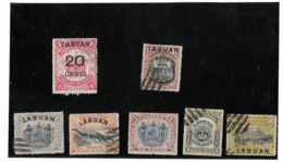 LABUAN  - Lot 7 Timbres - Other & Unclassified