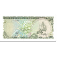 Billet, Maldives, 2 Rufiyaa, 1983, 1983-10-07 (AH1404)., KM:9a, NEUF - Maldives