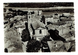 13 BOUCHES DU RHONE MALLEMORT Vue Aérienne Quartier De L'Eglise - Mallemort