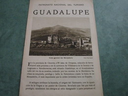 GUADALUPE - PATRONATO NATIONAL DEL TURISMO (8 Pages Illustrées) - Autres & Non Classés