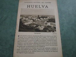 HUELVA - PATRONATO NATIONAL DEL TURISMO (8 Pages Illustrées) - Sonstige & Ohne Zuordnung