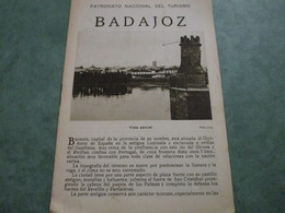 PATRONATO NATIONAL DEL TURISMO (8 Pages Illustrées) - Badajoz