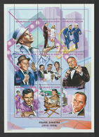 Niger - 1998 - ( Frank Sinatra ) - Sheet Of 9 - MNH (**) - Chanteurs