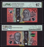 Australia 20 Dollars (2019), Sign.: Lowe-Gaetje, EA19 Last Prefix, Polymer,PMG67 - 2005-... (billetes De Polímero)