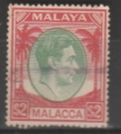 1949 USED STAMPS FROM MALAYSIA ,MALACCA-KING GEORGE VI - Malacca