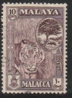 1960 USED STAMPS FROM MALAYSIA ,MALACCA/ LOCAL MOTIF - Malacca