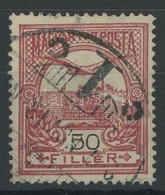 O 1906 Turul 50f "b" Számvízjelállás (35.000) - Other & Unclassified