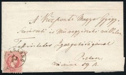 1870 5kr Levélen / On Cover "KRASSÓ" - "NYÍR EGYHÁZA" - "PEST" - Other & Unclassified